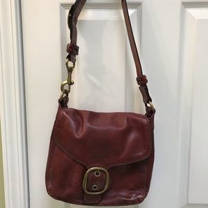 Coach Vintage Bleecker Wide Strap Saddle Bag